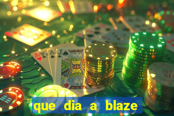 que dia a blaze paga o cashback